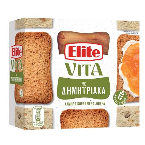Φρυγανιές με Δημητριακά Vita Elite (250 g)
