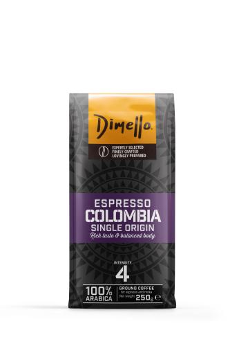 Καφές Espresso Αλεσμένος Colombia Dimello (250 g)