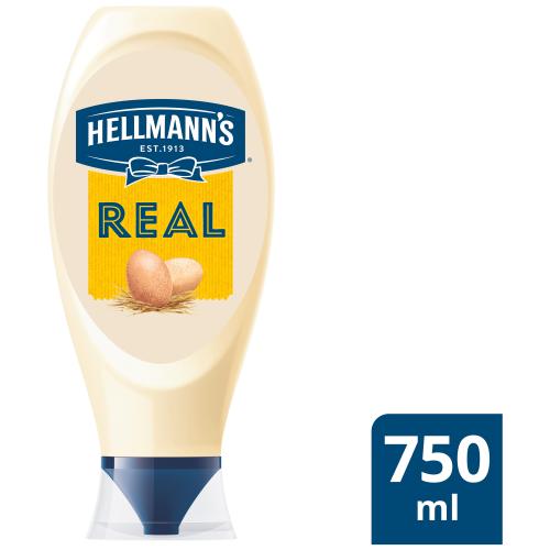 Μαγιονέζα Real Top Down Hellmann's (750ml)