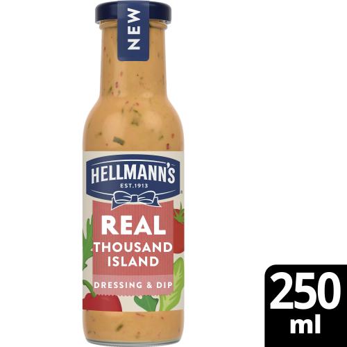 Salad Dressing 1000 Νησιά Hellmann's (250 ml)