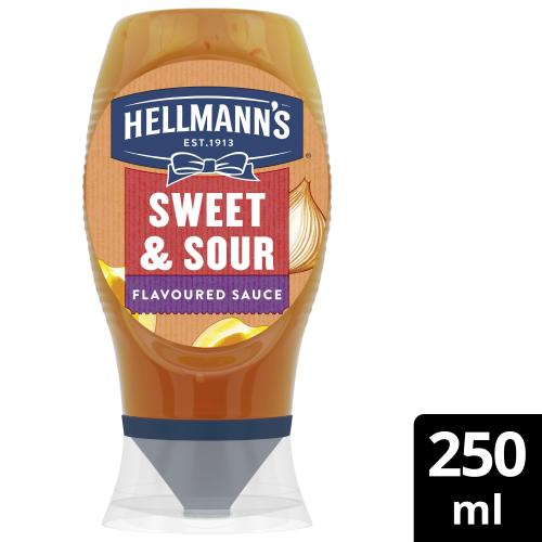 Σάλτσα γλυκόξινη, Hellman's (250ml)