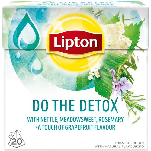 Αφέψημα Do The Detox Lipton (20 πυραμίδες x 1,5g)