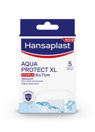 Επιθέματα Aqua Protect XL 6x7εκ Hansaplast (5 λωρίδες)