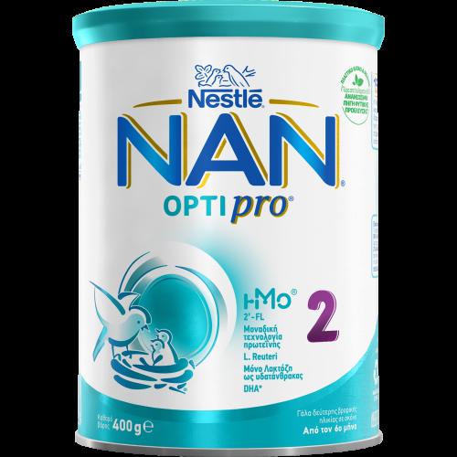 Γάλα 2ης Βρεφικής Ηλικίας σε Σκόνη NAN 2 Nestle (400 g)