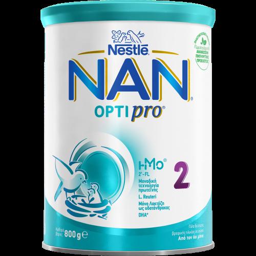 Γάλα 2ης Βρεφικής Ηλικίας σε Σκόνη NAN 2 Nestle (800 g)