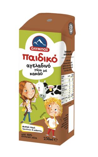 Γάλα με Κακάο Παιδικό ΟΛΥΜΠΟΣ (250 ml)