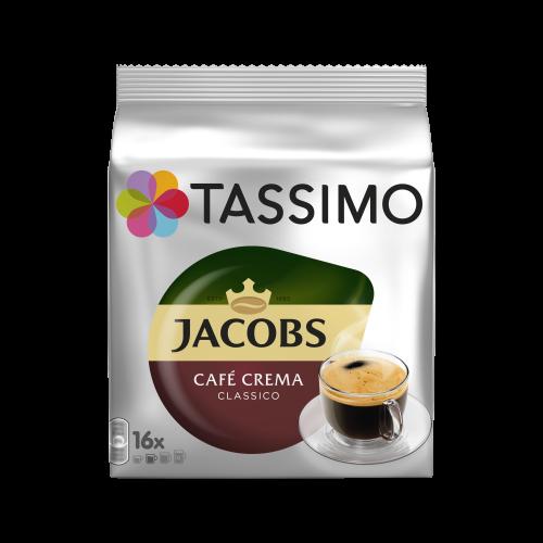Κάψουλες Crema Classico για μηχανή Tassimo Jacobs (16 τεμ)