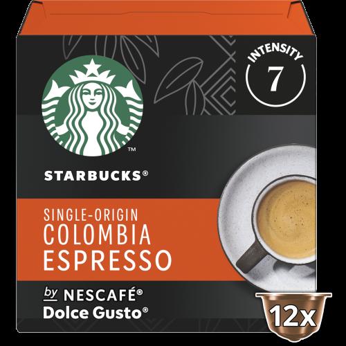 Κάψουλες Espresso Colombia για Μηχανή Nescafe Dolce Gusto Starbucks (12 τεμ)