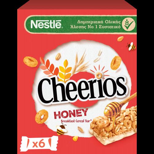 Μπάρες Δημητριακών Πρωινού Honey Cheerios Nestle (6x22g)