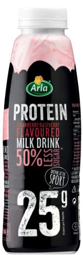 Ρόφημα Γάλακτος Protein Φράουλα 50% λιγότερη ζάχαρη Arla (500g)