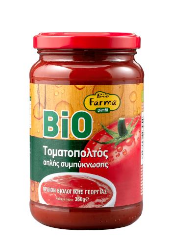 Τοματοπολτός Βιολογικός Bio Farma (360 g)