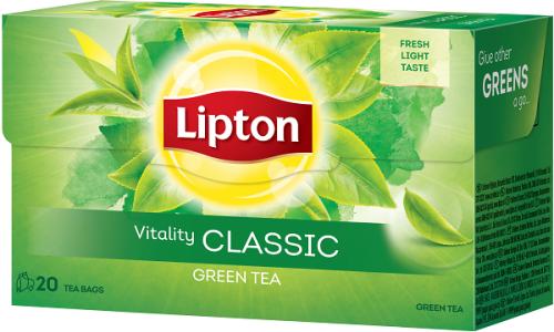 Τσάι Πράσινο Κλασικό Lipton (20 φακ x 1,3 g)