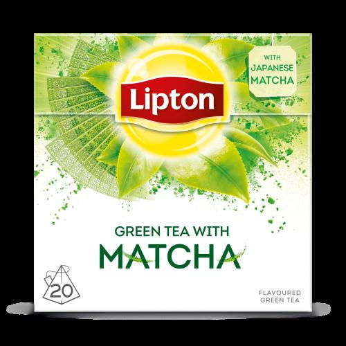 Τσάι Πράσινο με Μάτσα Lipton (20 πυραμίδες x 1,5g)