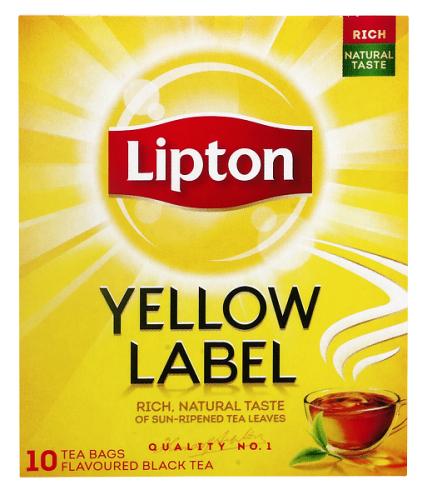 Τσάι Yellow Label Lipton (10 φακ x 1,5 g)