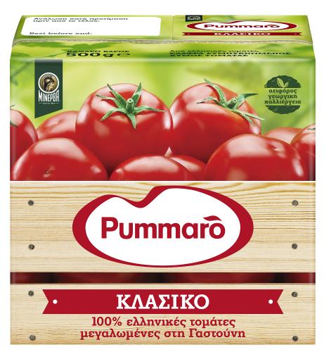 Χυμός Τομάτας Ελαφρά Συμπυκνωμένος Κλασικός Pummaro (500 g)