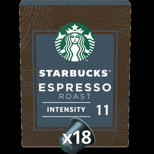 Καφές Espresso Roast Έντονο Καβούρδισμα Starbucks By Nespresso (18 κάψουλες)