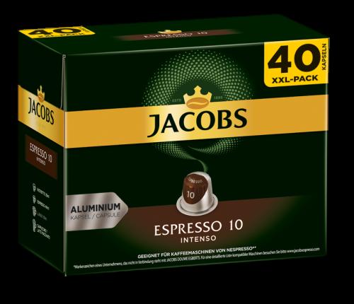 Κάψουλες για Espresso Intenso Jacobs (40 τεμ)
