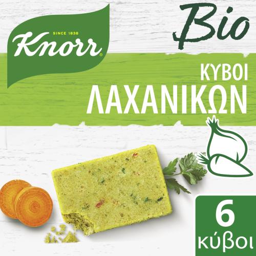 Κύβος Λαχανικά Βιολογικός Knorr 6 τεμ (3 lt)