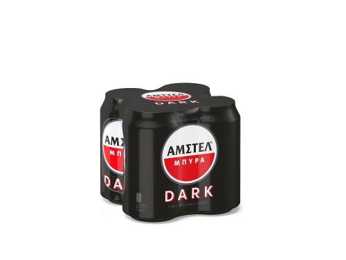 Μπύρα Dark Lager Κουτί ΑΜΣΤΕΛ (4x330 ml)