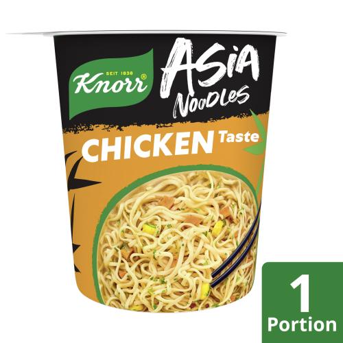 Noodles με Γεύση Κοτόπουλου Snack Pot Knorr (65g)
