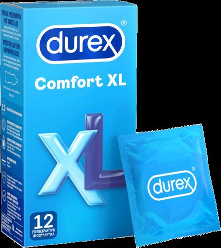 Προφυλακτικά Extra Large Comfort Durex (12 τεμάχια)