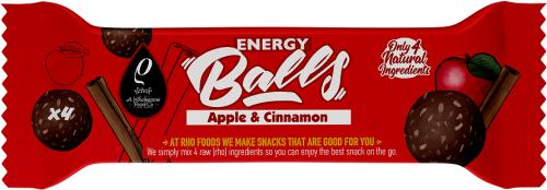 Σνακ Ενέργειας Μήλο & Κανέλα Rho Foods (40g)