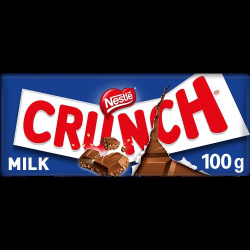 Σοκολάτα Γάλακτος Crunch (100 g)