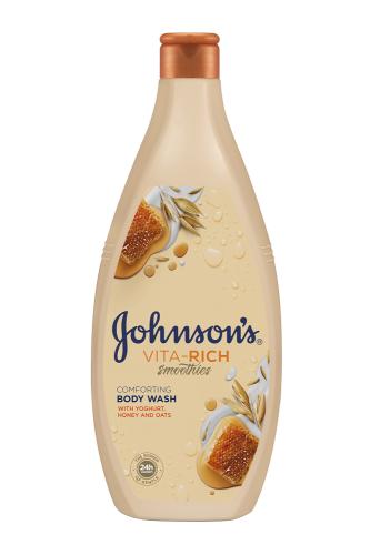 Αφρόλουτρο με Συμπύκνωμα Γιαουρτιού, Μέλι & Βρώμη Vita-Rich Smoothies Comforting Johnson's (750ml)
