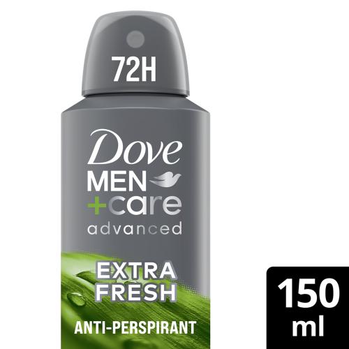 Aποσμητικό Spray Advanced Extra Fresh Dove Men (150 ml)