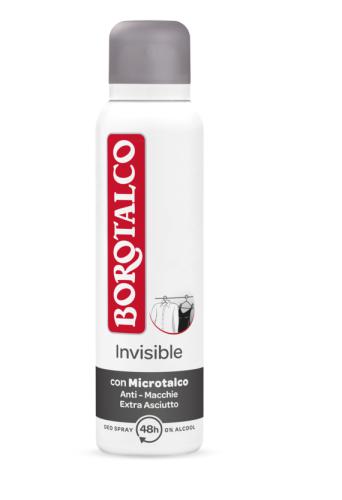 Αποσμητικό Spray Invisible Borotalco (150ml)