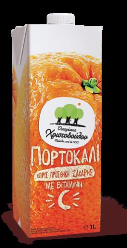 Χυμός Πορτοκάλι 100% Οικογένεια Χριστοδούλου (1 Lt)
