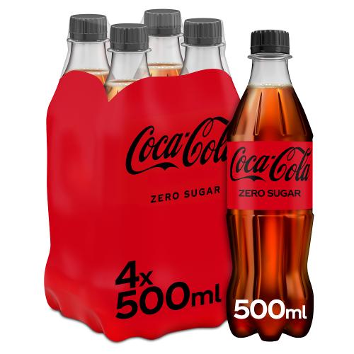 Coca-Cola Zero (4x500 ml)