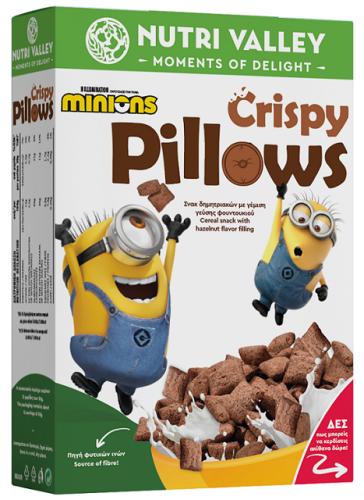 Δημητριακά Minions Crispy Pilows Nutri Valley (375g)