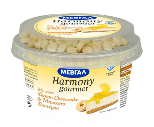 Επιδόρπιο Στραγγιστού Γιαουρτιού Lemon Cheesecake Harmony Gourmet Μεβγάλ (160g)
