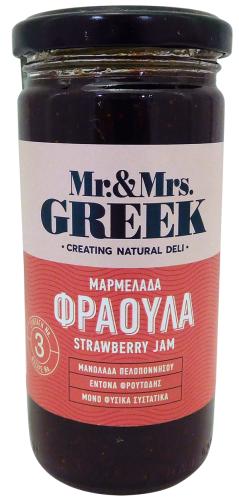 Μαρμελάδα φράουλα Mr&Mrs Greek (300g)