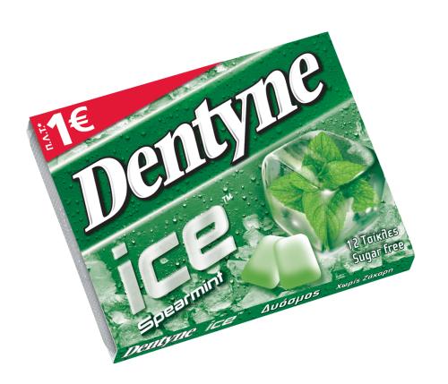 Τσίχλες με Γεύση Δυόσμο Dentyne Ice (16,8g)