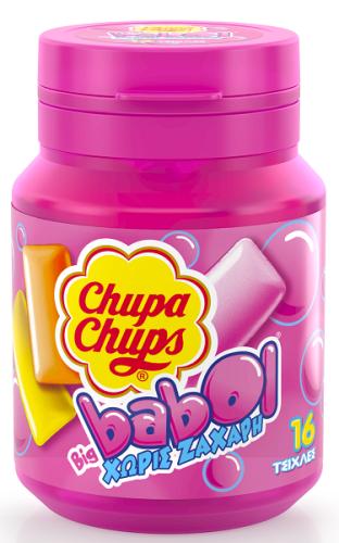 Τσίχλες με Γεύση Φρούτων Big Babol Chupa Chups (64g)