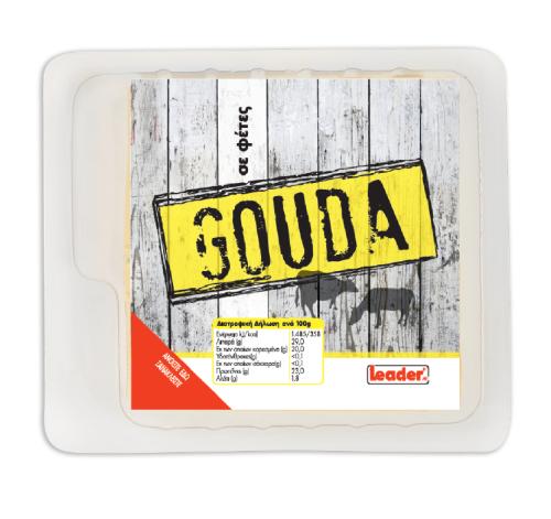 Τυρί Gouda σε φέτες Leader (400g)