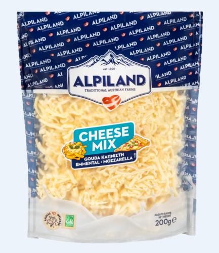 Τυρί Τριμμένο Mix Alpiland (200g)