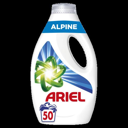 Υγρό απορρυπαντικό πλυντηρίου ρούχων Alpine Ariel (50μεζ.)