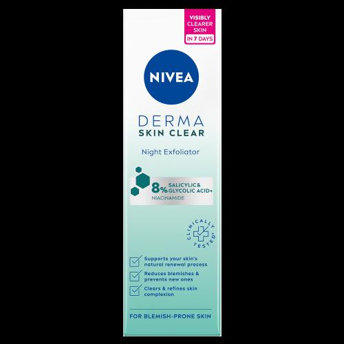 Απολεπιστικό Νυχτερινό κατά των Πόρων Derma Skin Clear Nivea (40ml)