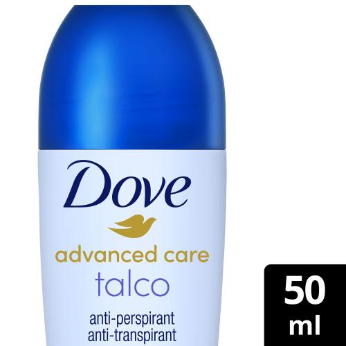 Αποσμητικό Roll On Advanced Talc Soft Dove (50 ml) 1+1 Δώρο