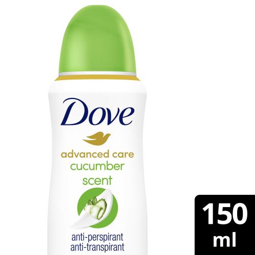 Aποσμητικό Spray Advanced Fresh Dove (2x150 ml) 1+1 δώρο