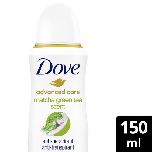 Aποσμητικό Spray Advanced Matcha Dove (2x150 ml) 1+1 δώρο