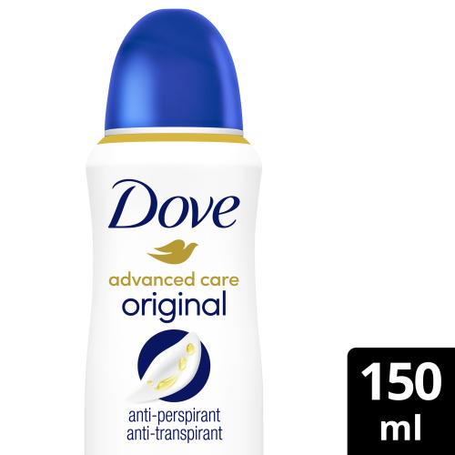 Aποσμητικό Spray Advanced Original Dove (150 ml) 1+1 Δώρο