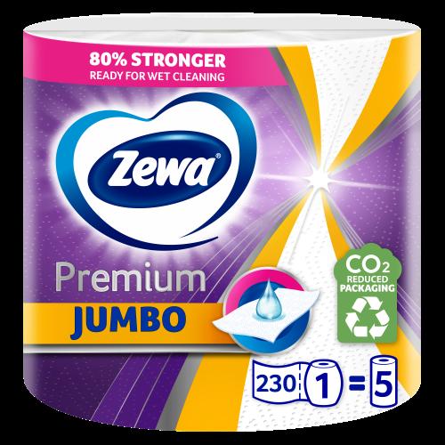 Χαρτί Κουζίνας 3φυλλο Jumbo Premium Zewa (1x653gr)