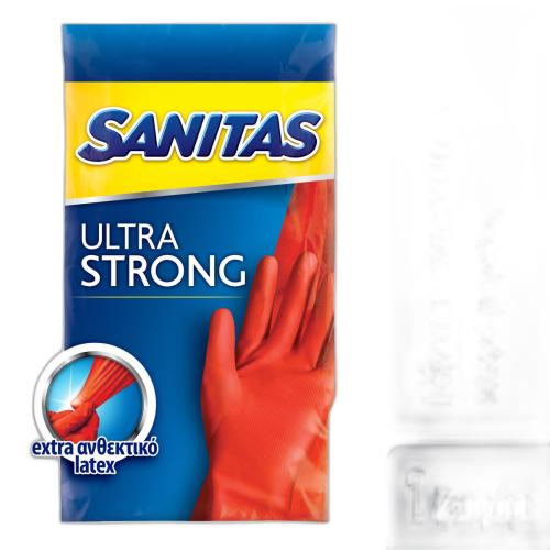 Γάντια Strong Small Sanitas (1 τεμ)