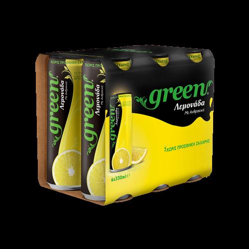 Λεμονάδα Κουτί Green (6x330 ml)