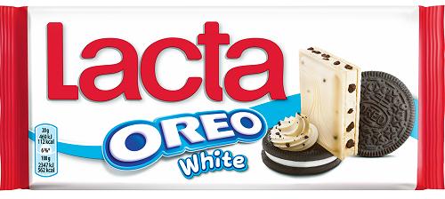 Λευκή Σοκολάτα με Oreo Lacta (100g)