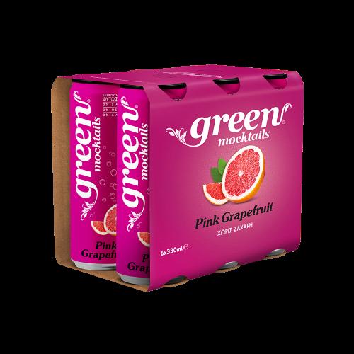 Mocktail Pink Grapefruit Green (6x330 ml)